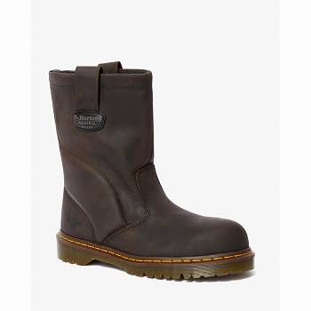 Dr Martens Férfi 2295 Extra Wide Bőr Munkavédelmi Bakancs Barna